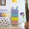 Sorbus Dresser with 4 Drawers - Bedside Furniture & Night Stand End Table Dresser with Steel Frame, Wood Top, Easy Pull Fabric Bins for Home, Bedroom Accessories, Office & Dorm